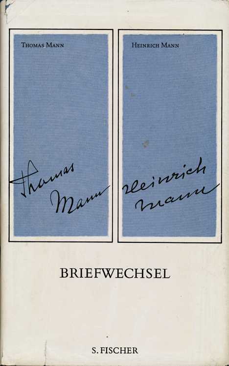 MANN, Thomas - Heinrich Mann