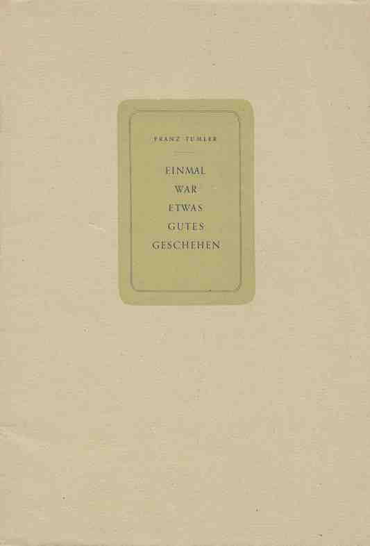 TUMLER, Franz