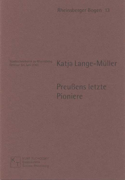 LANGE-MÜLLER, Katja