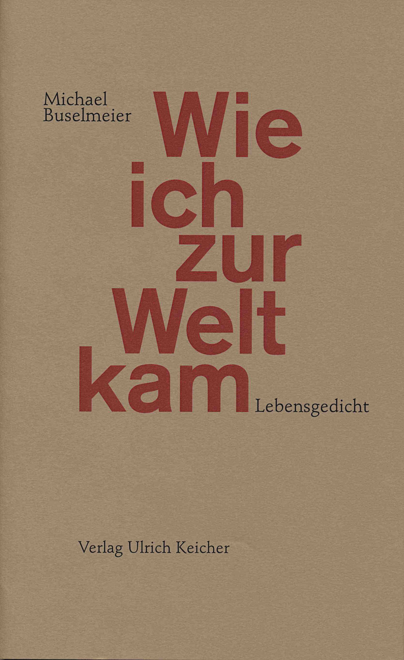 Buselmeier / Cover