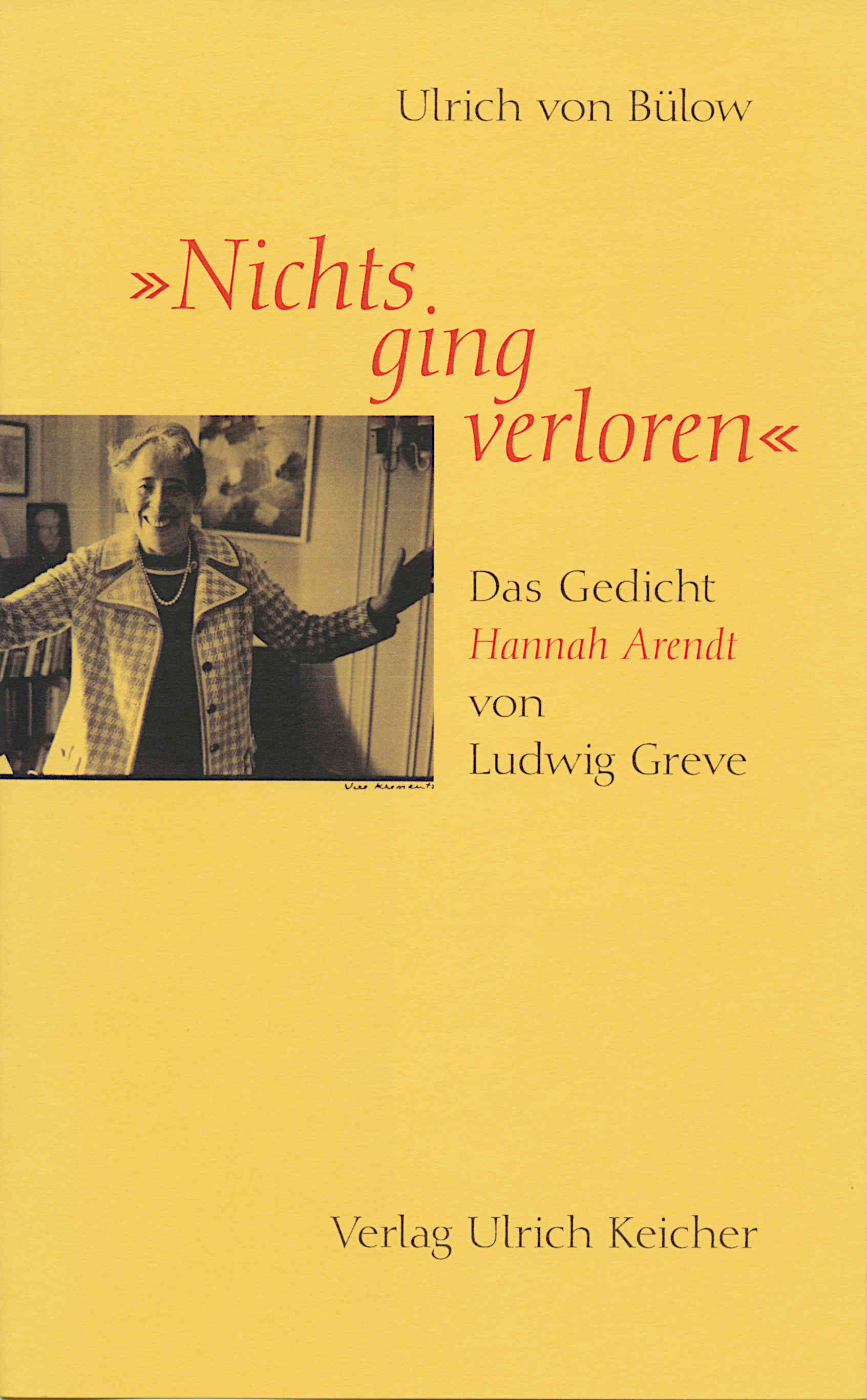 Bülow -Nichts ging verloren